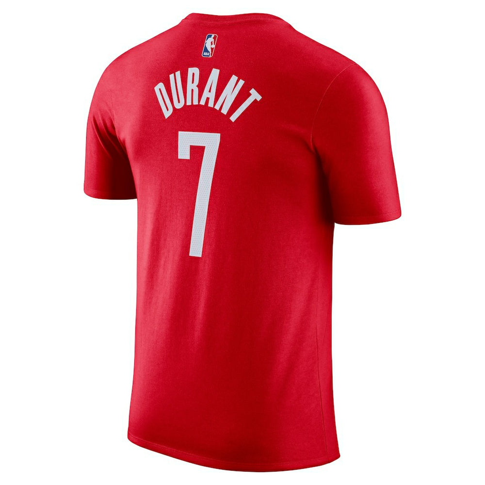 Kevin Durant Houston Rockets Icon Edition Name & Number T-Shirt sale - Red discount