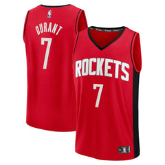 Kevin Durant Houston Rockets Youth Fast Break Replica Player Jersey - Icon Edition - Red for sale