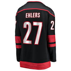 Nikolaj Ehlers Carolina Hurricanes Fanatics Women's Home Breakaway Jersey - Black Jerseys