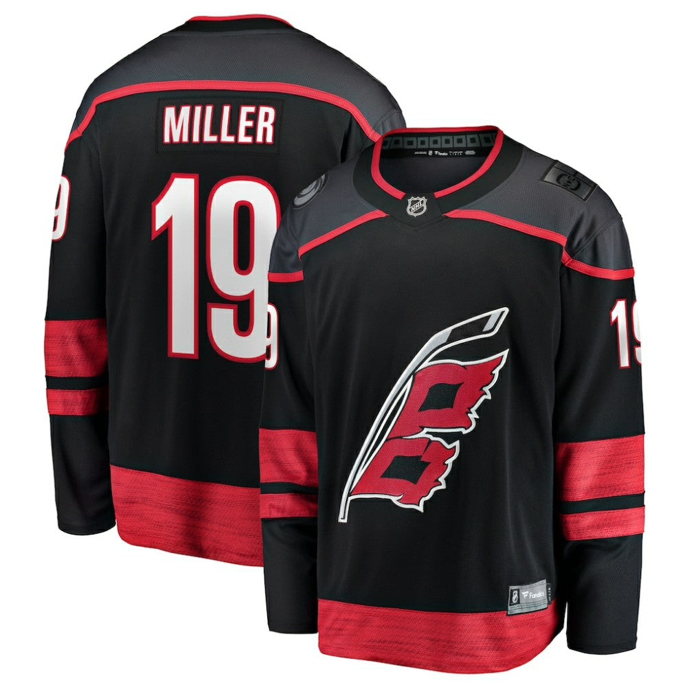 K'Andre Miller Carolina Hurricanes Fanatics Home Breakaway Jersey - Black Jerseys