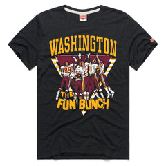 Washington Commanders Homage The Fun Bunch Tri-Blend T-Shirt - Charcoal sale