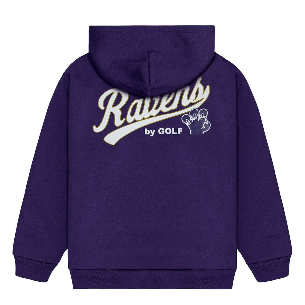 Baltimore Ravens Golf Wang Unisex Cutout Hoodie - Purple for sale