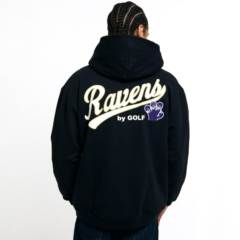 Baltimore Ravens Golf Wang Unisex Cutout Hoodie - Black cheap