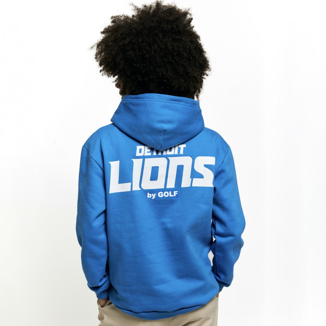 Detroit Lions Golf Wang Unisex Cutout Hoodie - Blue on sale