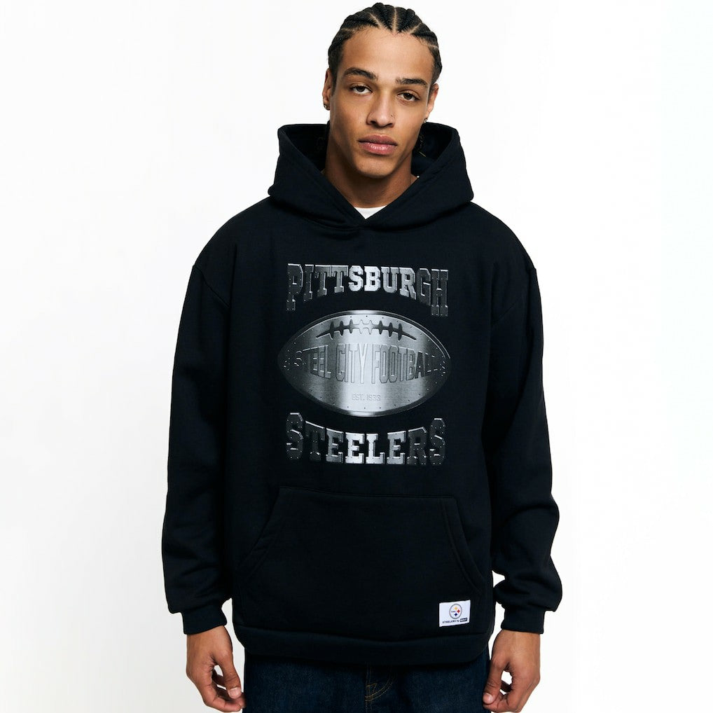 Pittsburgh Steelers Golf Wang Unisex Cutout Hoodie - Black on sale