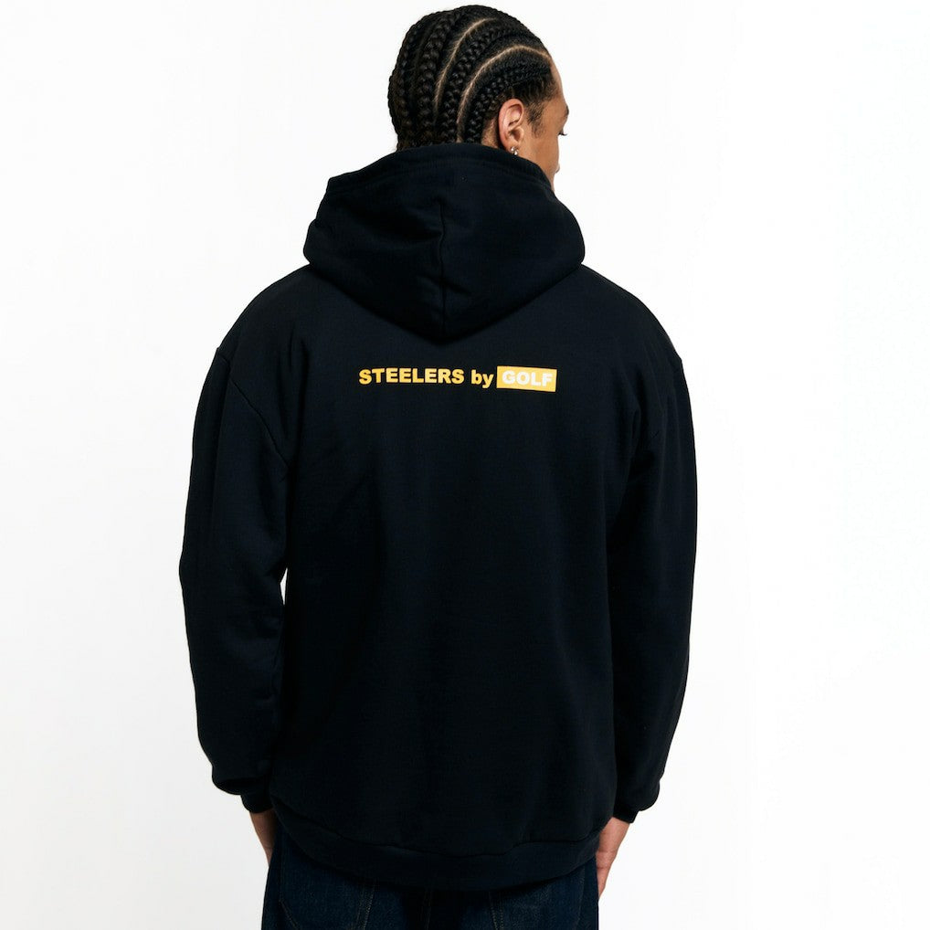 Pittsburgh Steelers Golf Wang Unisex Cutout Hoodie - Black on sale