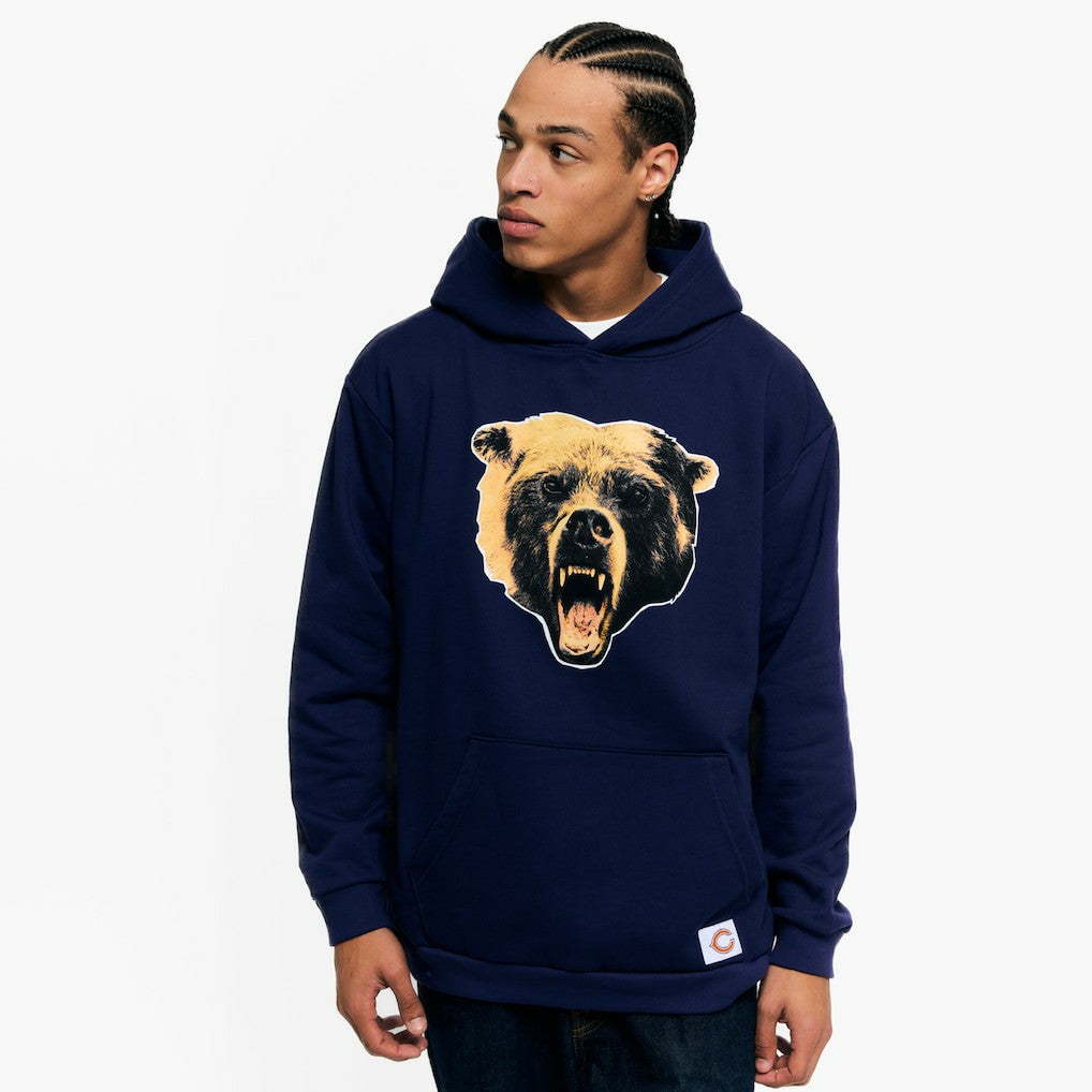 Chicago Bears Golf Wang Unisex Cutout Hoodie - Navy for sale