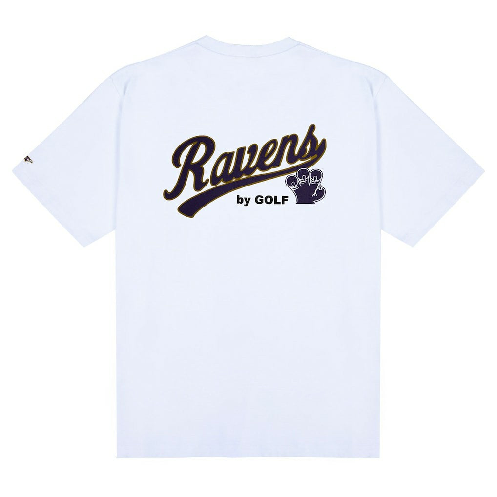 Baltimore Ravens Golf Wang Unisex Cutout T-Shirt - White cheap