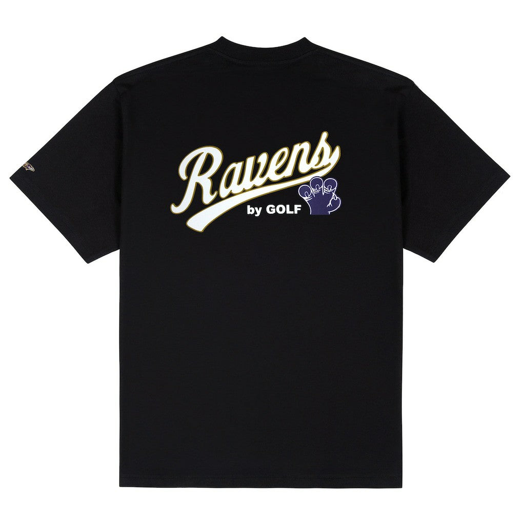Baltimore Ravens Golf Wang Unisex Cutout T-Shirt - Black cheap