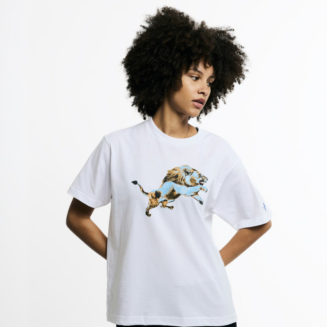 Detroit Lions Golf Wang Unisex Cutout T-Shirt - White on sale