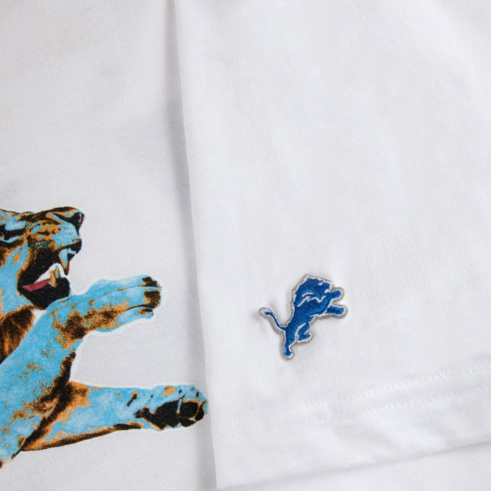Detroit Lions Golf Wang Unisex Cutout T-Shirt - White on sale
