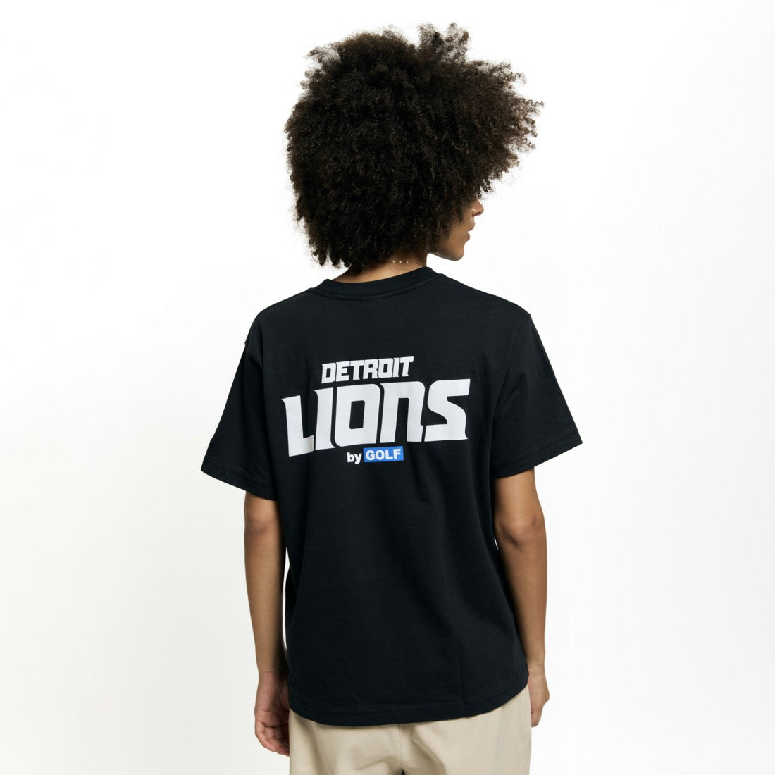 Detroit Lions Golf Wang Unisex Cutout T-Shirt - Black discount