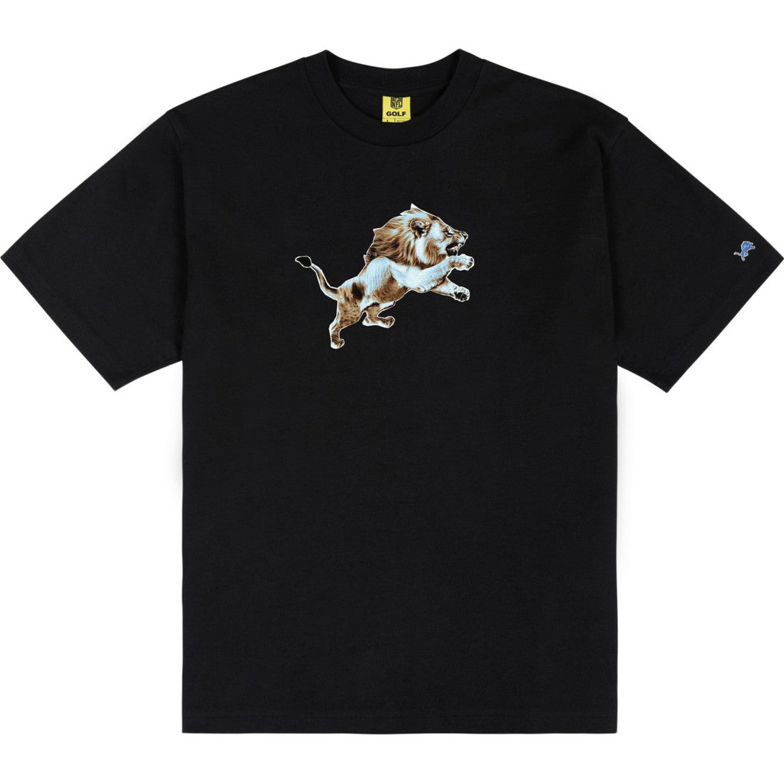 Detroit Lions Golf Wang Unisex Cutout T-Shirt - Black discount