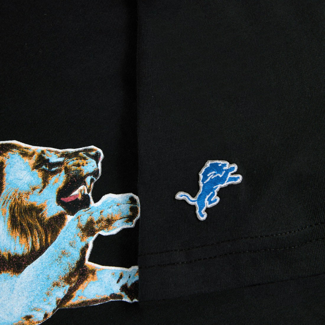 Detroit Lions Golf Wang Unisex Cutout T-Shirt - Black discount