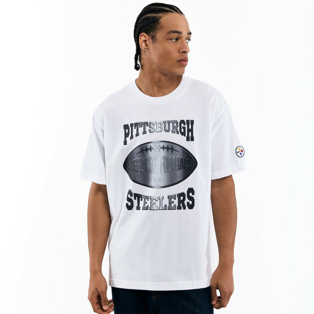 Pittsburgh Steelers Golf Wang Unisex Cutout T-Shirt - White discount