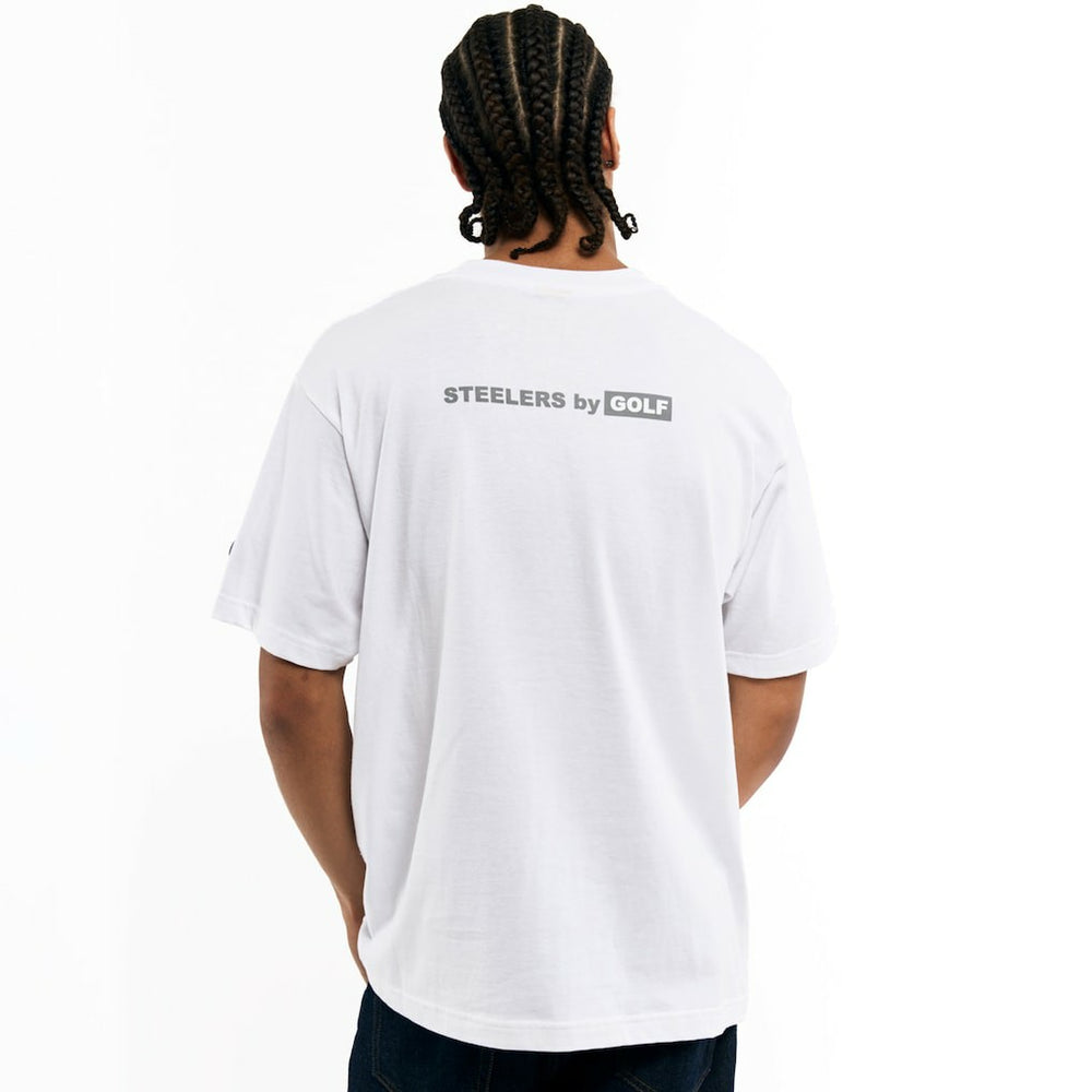 Pittsburgh Steelers Golf Wang Unisex Cutout T-Shirt - White discount