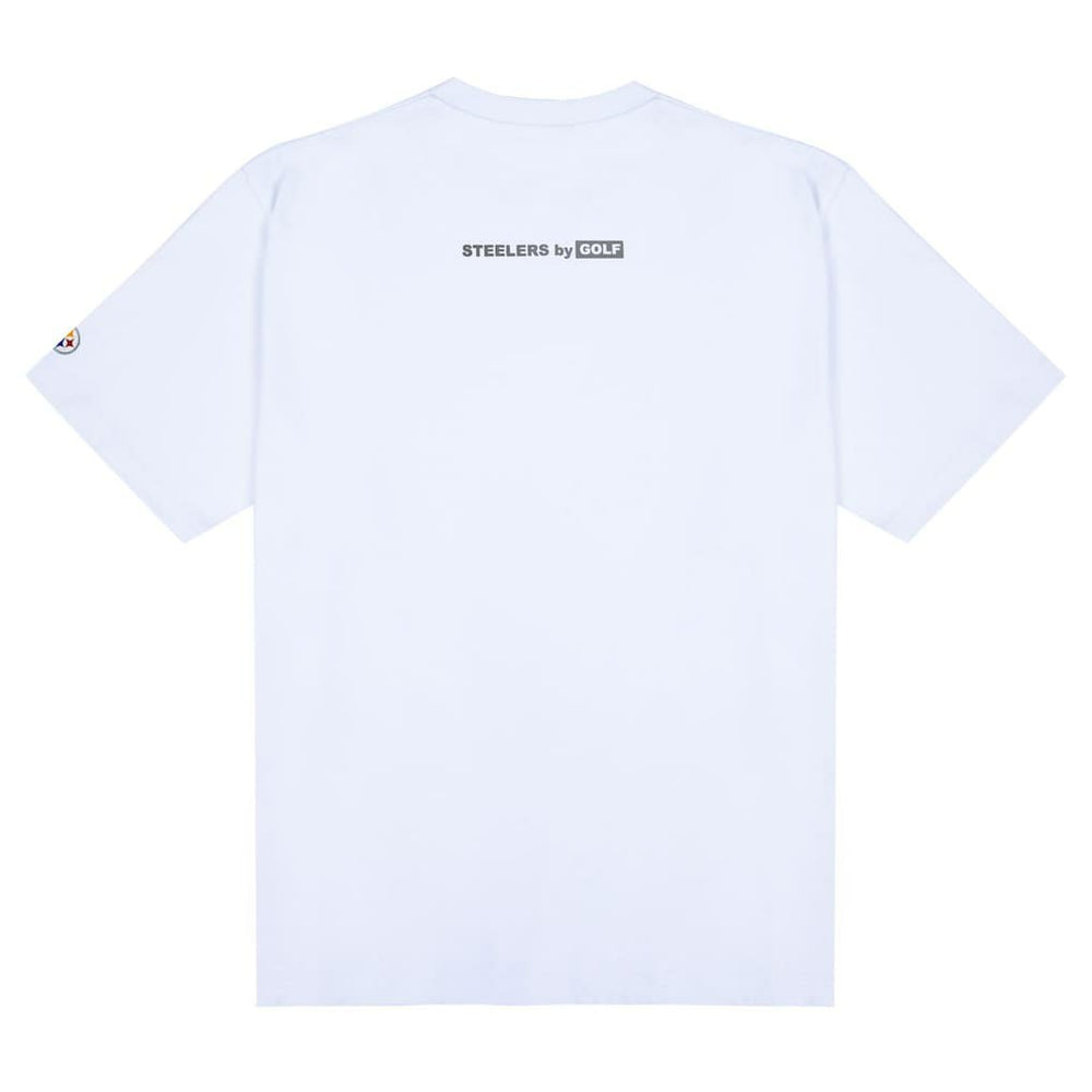 Pittsburgh Steelers Golf Wang Unisex Cutout T-Shirt - White discount