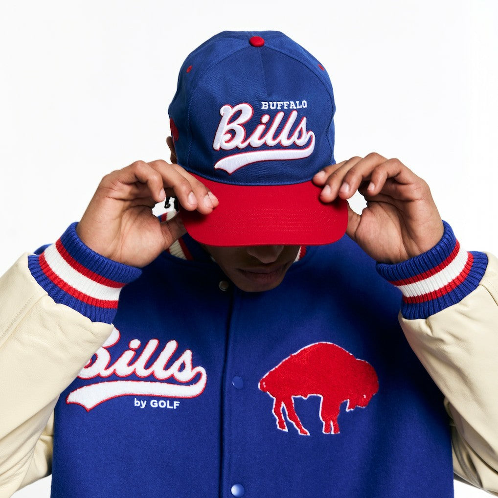 Buffalo Bills Golf Wang Unisex Snapback Hat - Royal/Red for sale