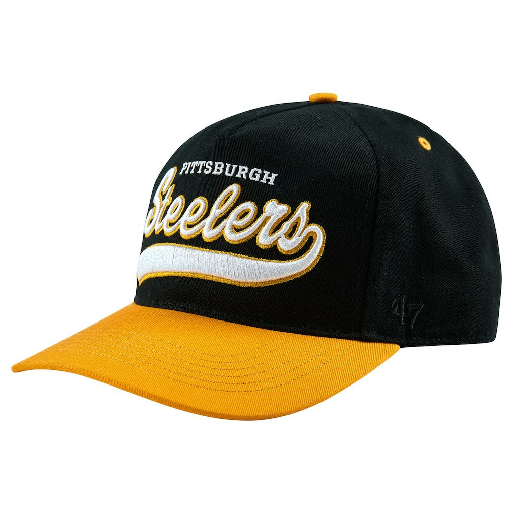 Pittsburgh Steelers Golf Wang Unisex Snapback Hat - Black/Gold sale