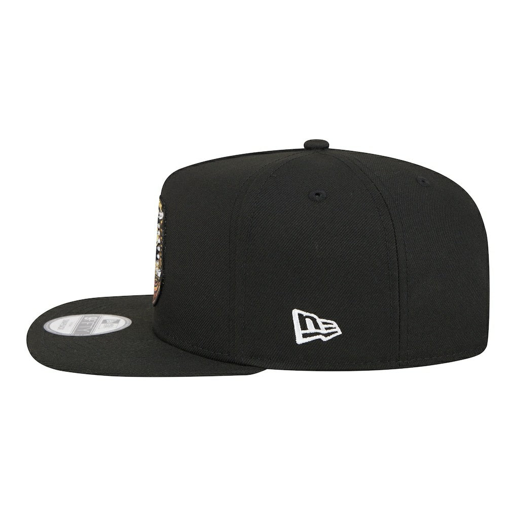 Denver Broncos New Era Super Bowl Ring 9FIFTY A-Frame Adjustable Hat - Black on sale