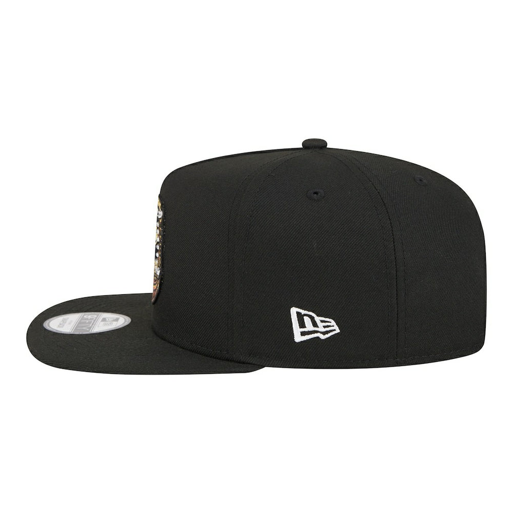 Denver Broncos New Era Super Bowl Ring 9FIFTY A-Frame Adjustable Hat - Black on sale
