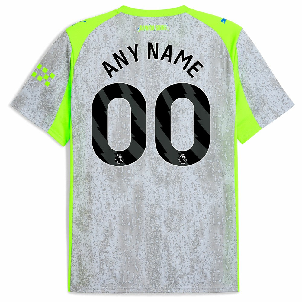 Manchester City 2025/26 Third Replica Custom Jersey - Green/Neon Green shop