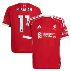 Mohamed Salah Liverpool Youth 2025/26 Home Replica Jersey - Red discount