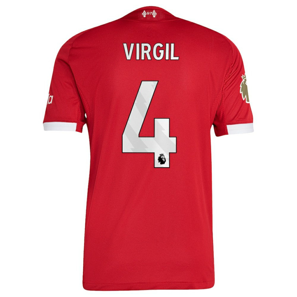 Virgil van Dijk Liverpool 2025/26 Home Jersey - Red sale