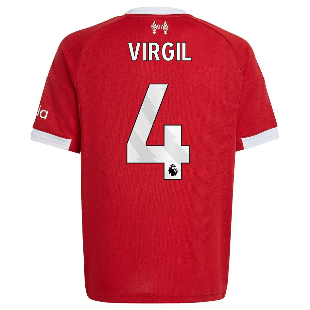 Virgil van Dijk Liverpool Youth 2025/26 Home Replica Jersey - Red outlet