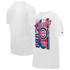 Chicago Cubs Big Graphic Domestic T-Shirt White