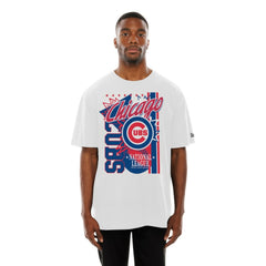 Chicago Cubs Big Graphic Domestic T-Shirt White