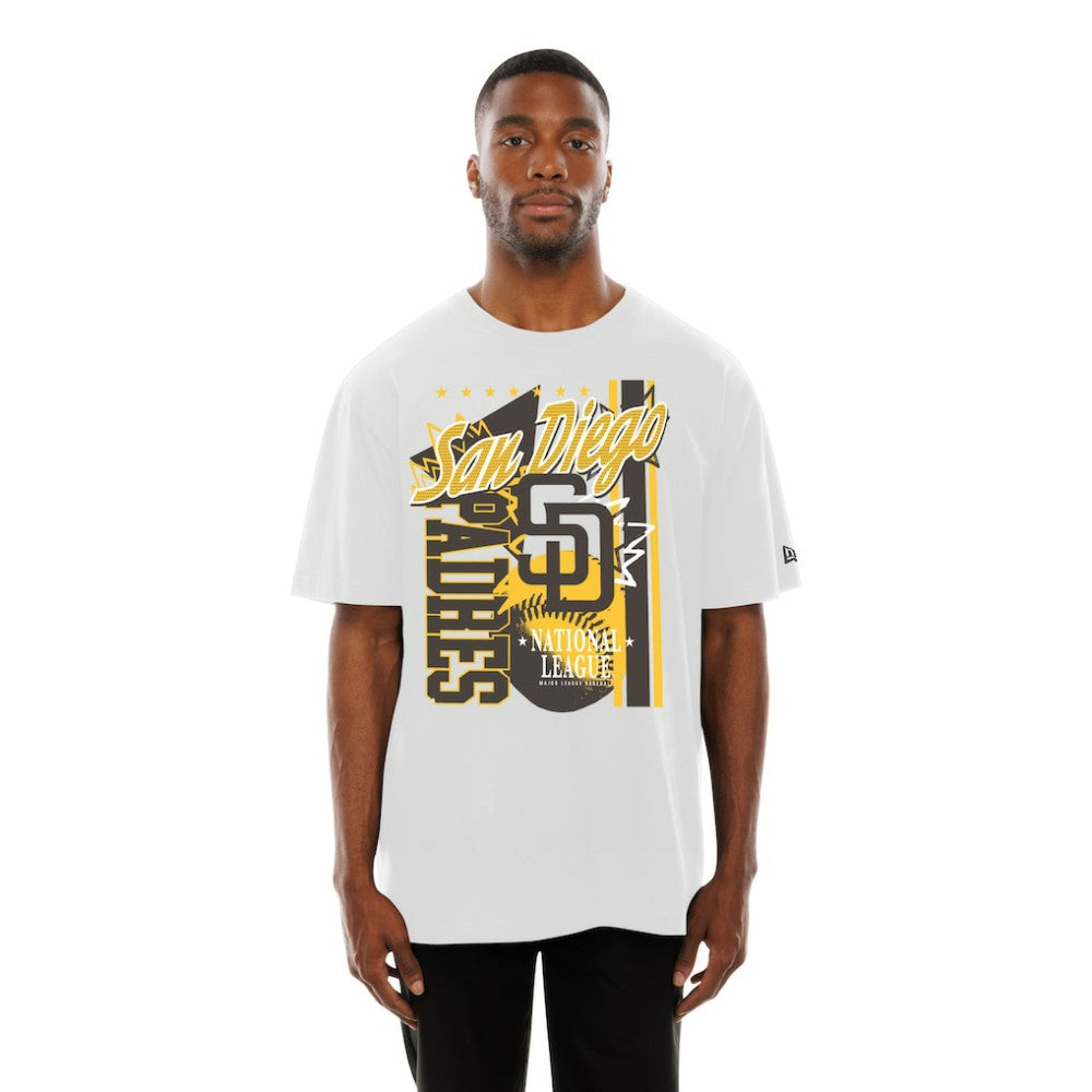 San Diego Padres Big Graphic Domestic T-Shirt White