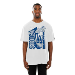 Los Angeles Dodgers Big Graphic Domestic T-Shirt White