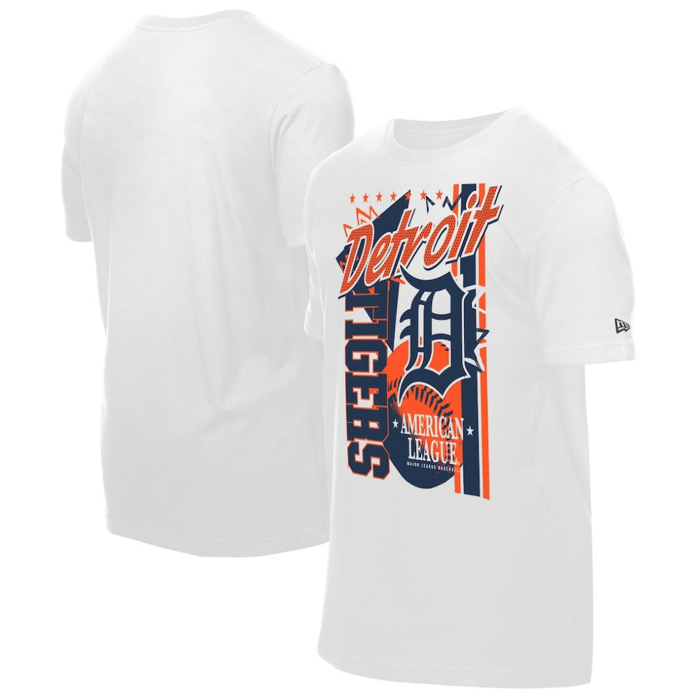 Detroit Tigers Big Graphic Domestic T-Shirt White