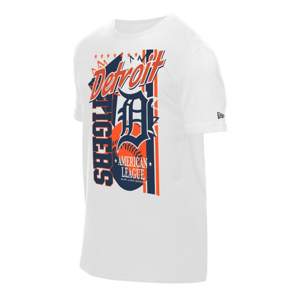Detroit Tigers Big Graphic Domestic T-Shirt White