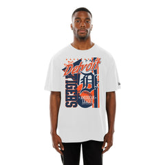 Detroit Tigers Big Graphic Domestic T-Shirt White