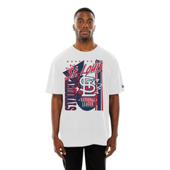 St. Louis Cardinals Big Graphic Domestic T-Shirt White
