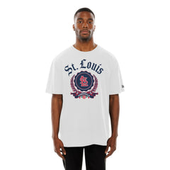 St. Louis Cardinals Fleur Domestic T-Shirt White