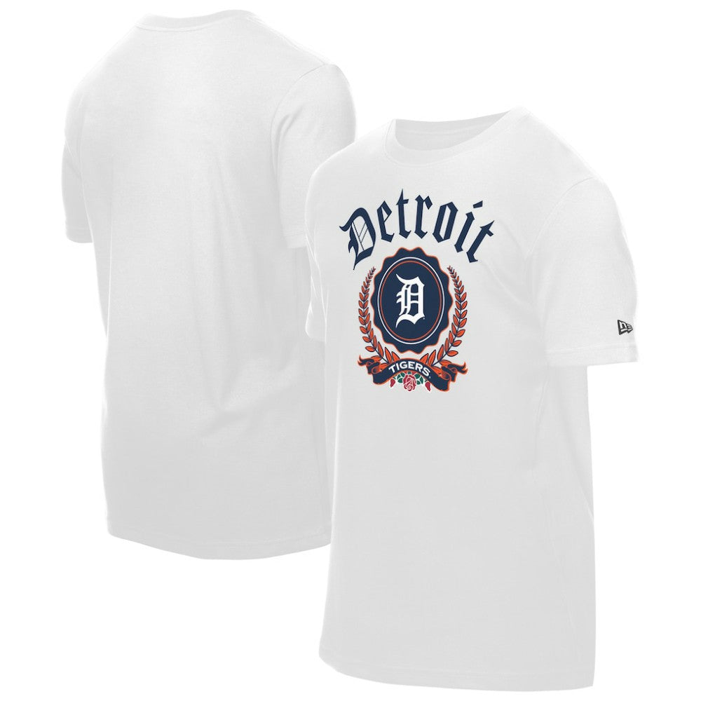 Detroit Tigers Fleur Domestic T-Shirt White