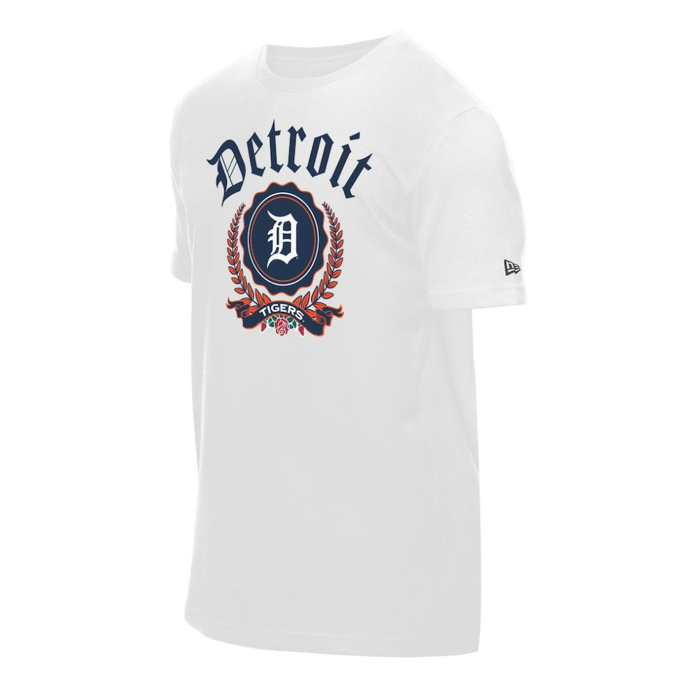 Detroit Tigers Fleur Domestic T-Shirt White