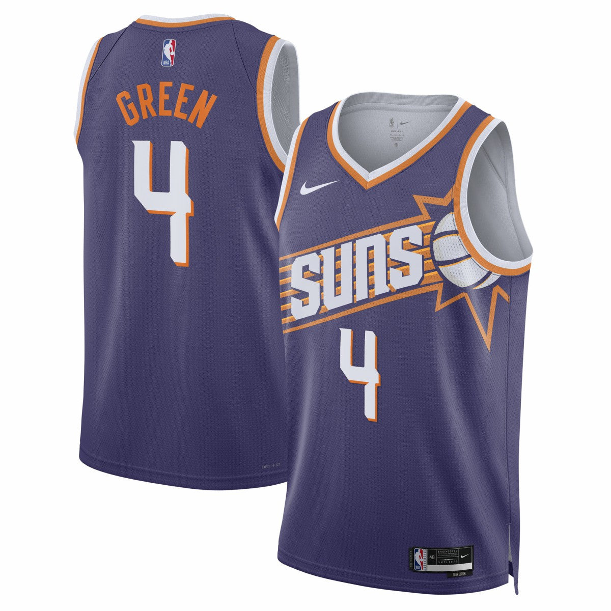 Jalen Green Phoenix Suns Unisex Swingman Jersey - Purple - Icon Edition on sale