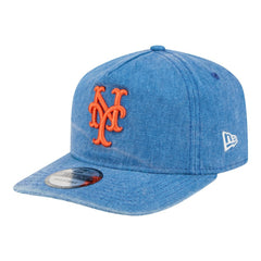 New York Mets Throwback Denim Classic 19TWENTY Adjustable Hat Royal