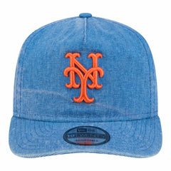 New York Mets Throwback Denim Classic 19TWENTY Adjustable Hat Royal