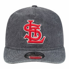 St. Louis Cardinals Throwback Denim Classic 19TWENTY Adjustable Hat Heather Gray