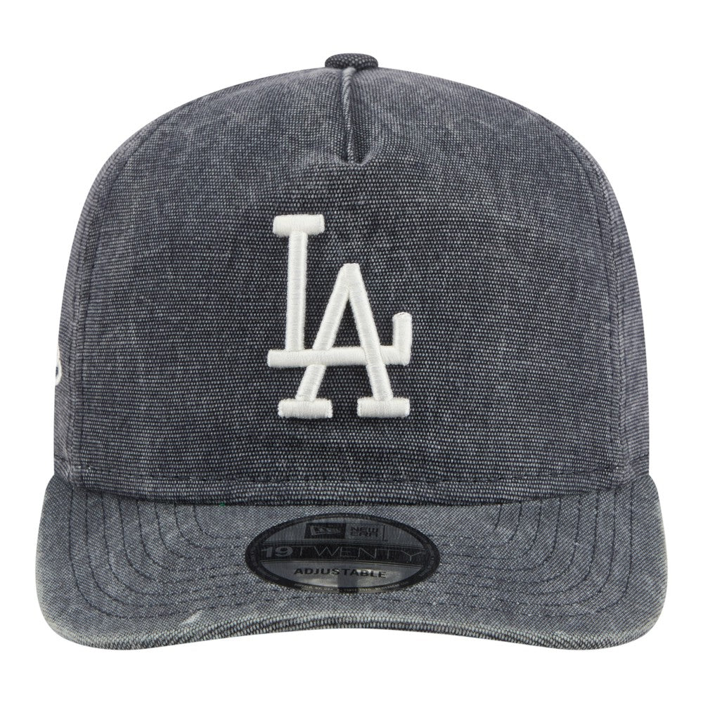 Los Angeles Dodgers Throwback Denim Classic 19TWENTY Adjustable Hat Navy Heather
