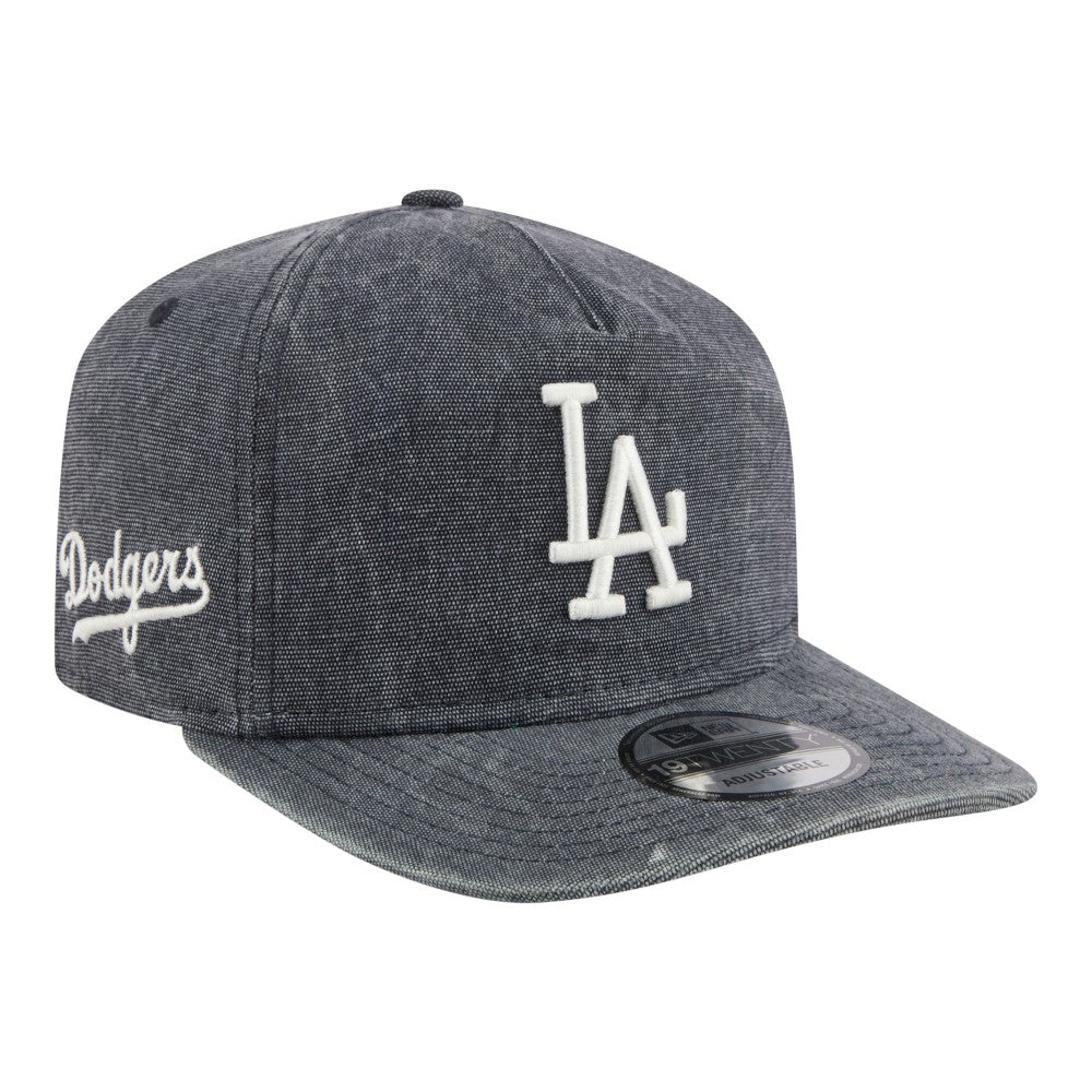 Los Angeles Dodgers Throwback Denim Classic 19TWENTY Adjustable Hat Navy Heather