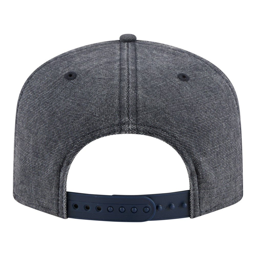 Los Angeles Dodgers Throwback Denim Classic 19TWENTY Adjustable Hat Navy Heather