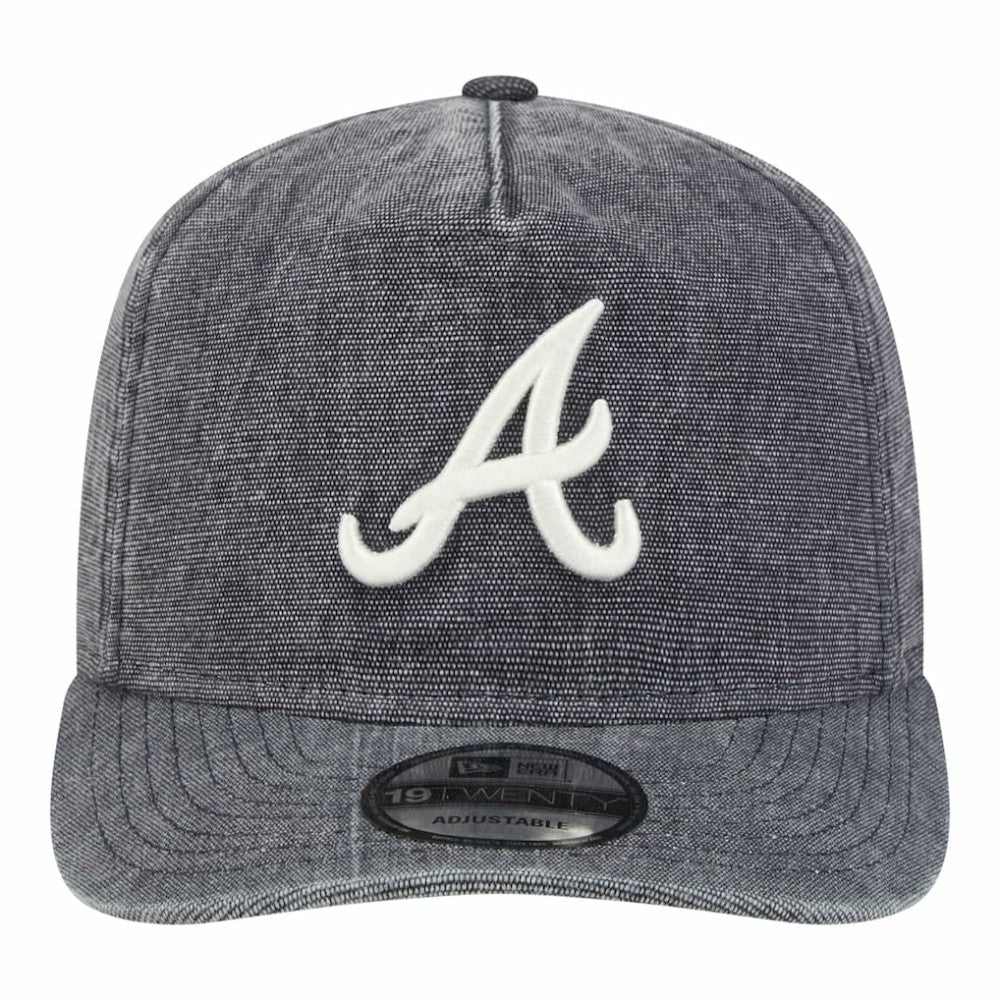 Atlanta Braves  Denim Classic 19TWENTY Adjustable Hat Navy Heather