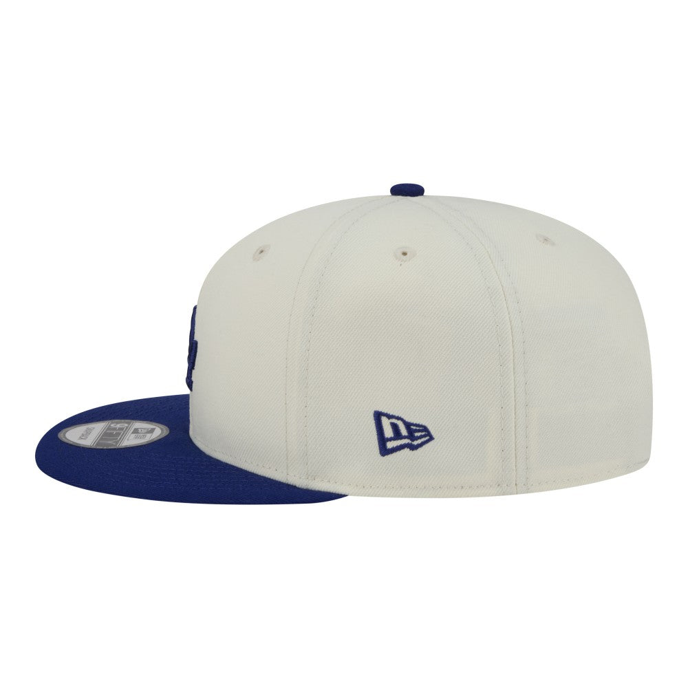 Los Angeles Dodgers Localized 9FIFTY Snapback Hat Cream/Royal