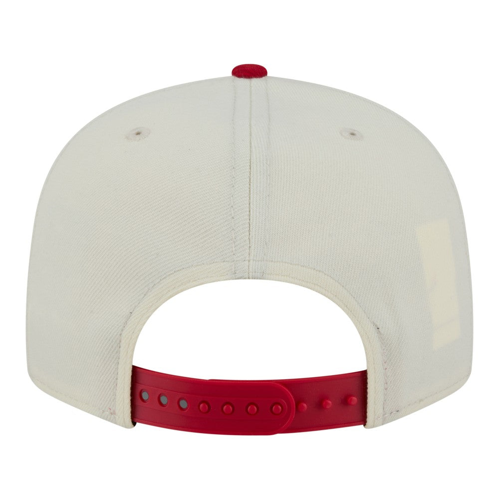 Los Angeles Angels Localized 9FIFTY Snapback Hat Cream/Red